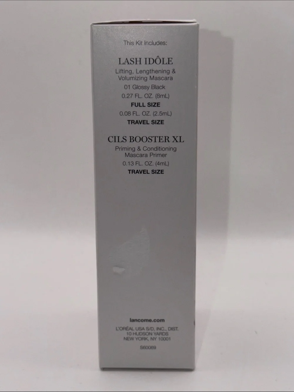 LANCÔME LASH IDOLE SET 3 Pcs Lash Idôle F/S+Travel Sz+Cils BoosterXL NEW IN BOX!